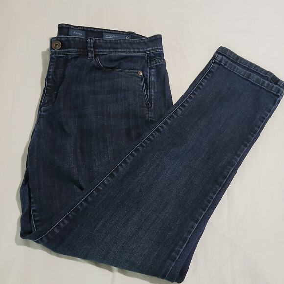 J.Jill Denim Authentic Fit Slim Ankle Jeans size 10 - Picture 1 of 9